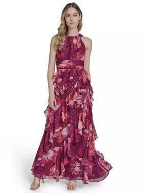 Eliza J Chiffon Maxi Dress for Sale up to 90% Off: Poshmark